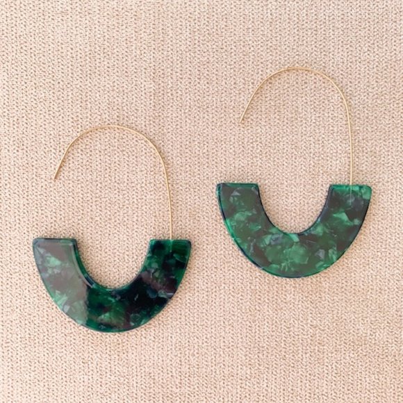 Bohemian Acrylic Colorful Earrings - Picture 6 of 6